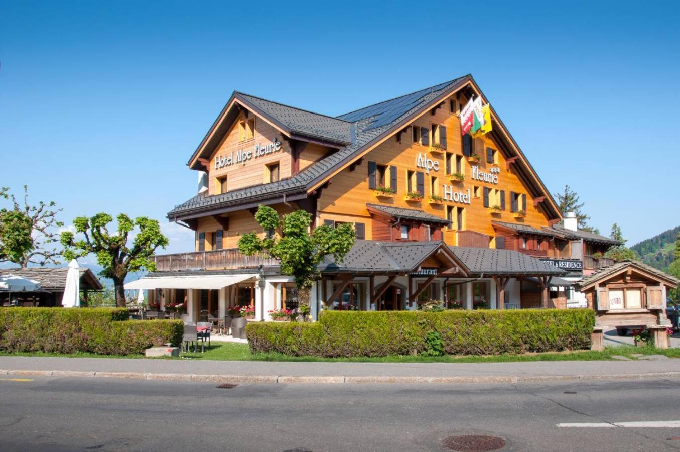 Alpe Fleurie Hotel&residencia Villars-sur-Ollon Exterior foto